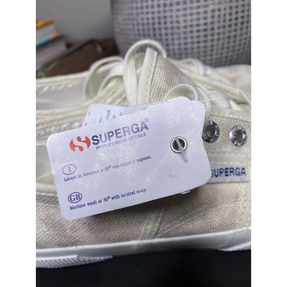 Superga 2750 Tie Dye Low Top Platform Sneaker Grey Women's Size 7 - Picture 7 of 12